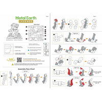 METAL EARTH 3D puzzle Justice League: Green Lantern figurka