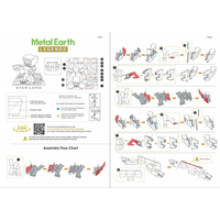 METAL EARTH 3D puzzle Strážci Galaxie: Star-Lord