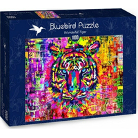 BLUEBIRD Puzzle Úžasný tygr 1000 dílků