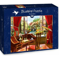BLUEBIRD Puzzle Výhled z pracovny 1000 dílků