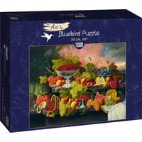 BLUEBIRD Puzzle Zátiší s ovocem a západem slunce 1000 dílků