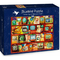 BLUEBIRD Puzzle Zlatý věk televize 1000 dílků
