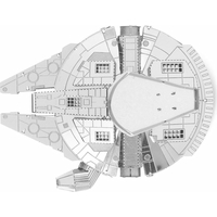 METAL EARTH 3D puzzle Star Wars: Millenium Falcon