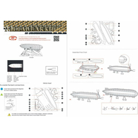 METAL EARTH 3D puzzle Vzducholoď Graf Zeppelin