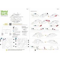 METAL EARTH 3D puzzle Lockheed F-117 Nighthawk