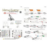 METAL EARTH 3D puzzle Pásový jeřáb
