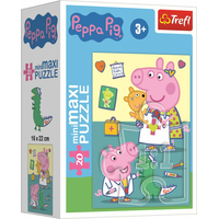TREFL Displej Puzzle Prasátko Peppa 20 dílků (24 ks)