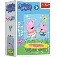 TREFL Displej Puzzle Prasátko Peppa 20 dílků (24 ks)