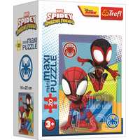 TREFL Displej Puzzle Spidey a jeho úžasní přátelé 20 dílků (24 ks)