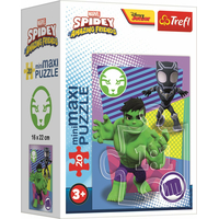TREFL Displej Puzzle Spidey a jeho úžasní přátelé 20 dílků (24 ks)