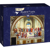 BLUEBIRD Puzzle Athénská škola 1000 dílků