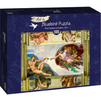 BLUEBIRD Puzzle Stvoření Adama 1000 dílků