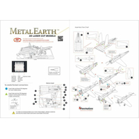 METAL EARTH 3D puzzle Stíhací letoun Mitsubishi Zero