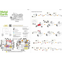 METAL EARTH 3D puzzle Freightliner FLC Long Nose Truck