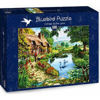 BLUEBIRD Puzzle Chaloupka u rybníka 1000 dílků