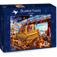 BLUEBIRD Puzzle Loděnice 1000 dílků