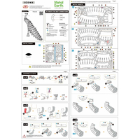 METAL EARTH 3D puzzle Páv (ICONX)