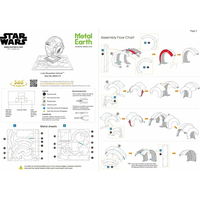 METAL EARTH 3D puzzle Star Wars: Přilba Luke Skywalkera