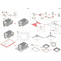 METAL EARTH 3D puzzle Chrám Kinkaku-ji (zlatý)