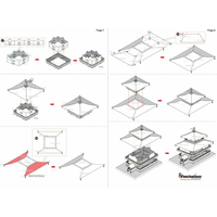 METAL EARTH 3D puzzle Chrám Kinkaku-ji (zlatý)