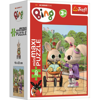 TREFL Displej Puzzle Bing a jeho přátelé 20 dílků (24 ks)