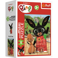 TREFL Displej Puzzle Bing a jeho přátelé 20 dílků (24 ks)