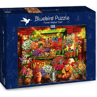 BLUEBIRD Puzzle Stánek s květinami 1000 dílků