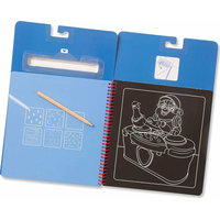 NICKELODEON Škrabací obrázky v bloku Tlapková patrola