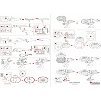 METAL EARTH 3D puzzle Star Trek: U.S.S. Enterprise NCC-1701