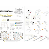 METAL EARTH 3D puzzle Stíhací letoun A-10 Warthog