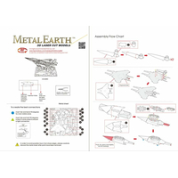 METAL EARTH 3D puzzle Stíhací letoun F-15 Eagle