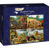 BLUEBIRD Puzzle Čtyři roční období 1000 dílků