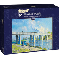 BLUEBIRD Puzzle Železniční most v Argenteuil 1000 dílků