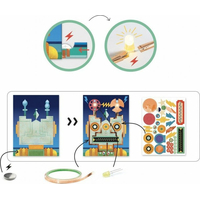 DJECO Světélkující obrázky Roboti