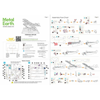 METAL EARTH 3D puzzle Trojplošník Fokker Dr. I