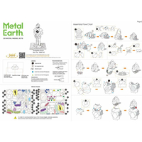 METAL EARTH 3D puzzle Brnění - Evropský rytíř