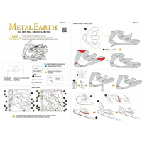 METAL EARTH 3D puzzle Batman vs. Superman: Batwing