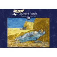 BLUEBIRD Puzzle Siesta (after Millet, 1890) 1000 dílků