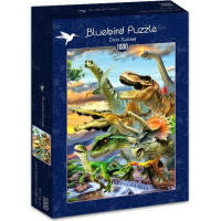 BLUEBIRD Puzzle Soumrak dinosaurů 1000 dílků
