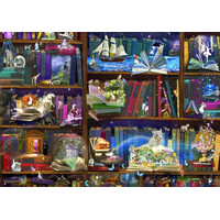 BLUEBIRD Puzzle Knihovna dobrodružství 3000 dílků