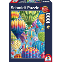 SCHMIDT Puzzle Nebe plné balónů 1000 dílků