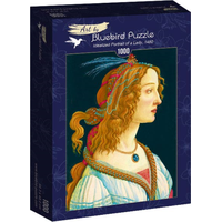 BLUEBIRD Puzzle Portrét mladé ženy 1000 dílků