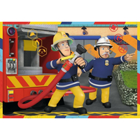 RAVENSBURGER Puzzle Požárník Sam v akci 2x12 dílků