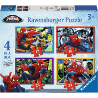 RAVENSBURGER Puzzle Spiderman 4v1 (12,16,20,24 dílků)