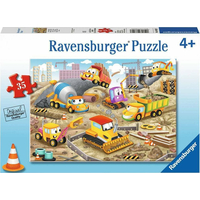 RAVENSBURGER Puzzle Zvedněte střechu! 35 dílků