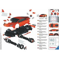 RAVENSBURGER 3D puzzle Lamborghini Huracan 108 dílků