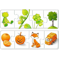 RAVENSBURGER Moje první puzzle Barvy 6x4 dílky