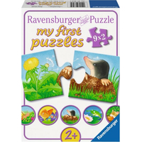 RAVENSBURGER Moje první puzzle Zvířátka na zahrádce 9x2 dílky