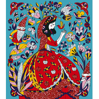 JANOD Obrázky z písku Princezny se třpytkami Maxi