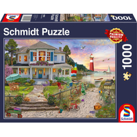 SCHMIDT Puzzle Dům na pláži 1000 dílků